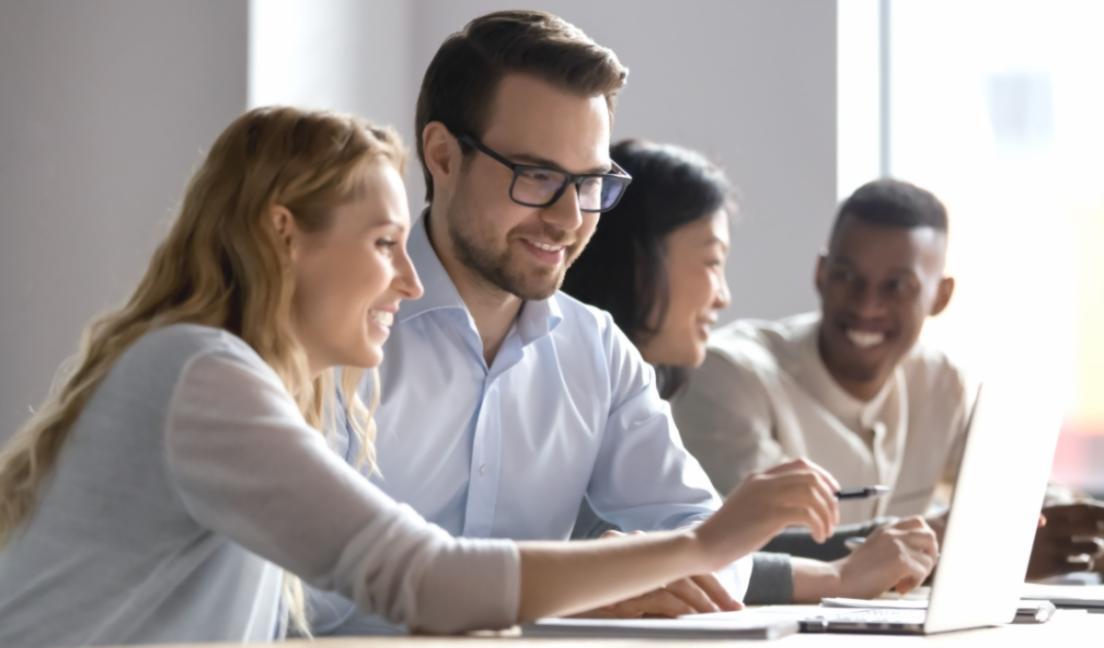Eubizacc educatief platform in gebruik